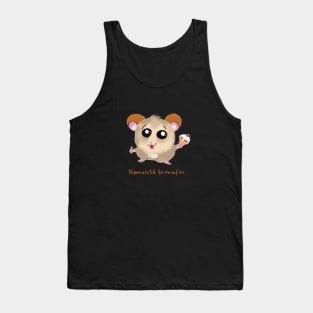 Hamster with muffin Tank Top